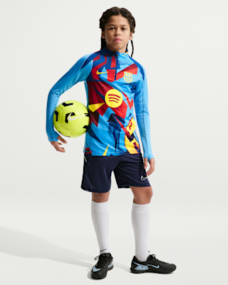 FC Barcelona Strike Fourth Older Kids' Nike Dri-FIT Football Pre